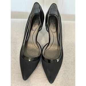 LIFE STRIDE SOFT SYSTEM FLEX PRETTY, BLACK Swann SIZE 8. Classy